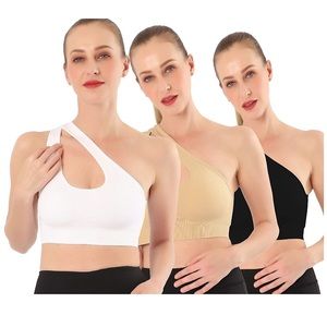 3 Pack! One Shoulder Bra Set 💕